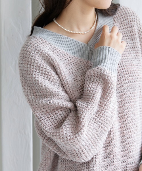 miclat ニット 大きいサイズ Vネックニット : ZOZOTOWN Yahoo!店
