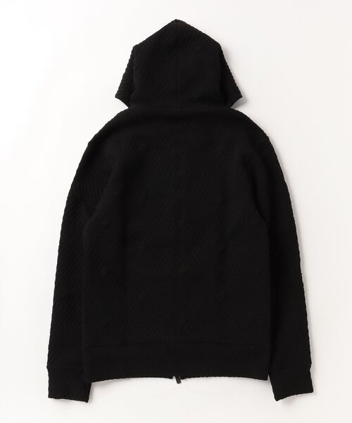 【ブラック】HIGH STREET∴キルトジャガードZipパーカー TORNADO MART｜HIGH STREET∴キルトジャガードZipパーカー | Rakuten