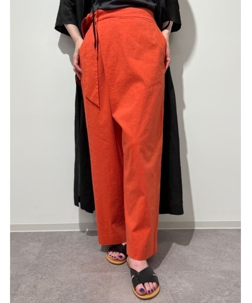human woman パンツ ラップ風パンツ レディース : ZOZOTOWN