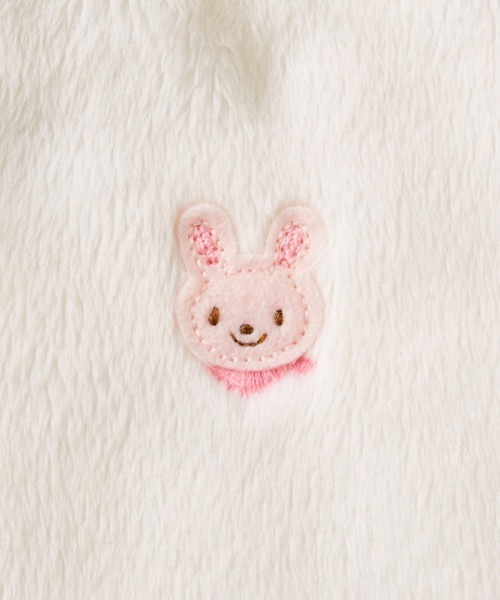 MIKI HOUSE（ミキハウス） ポンチョ マイクロファー ベビーマント