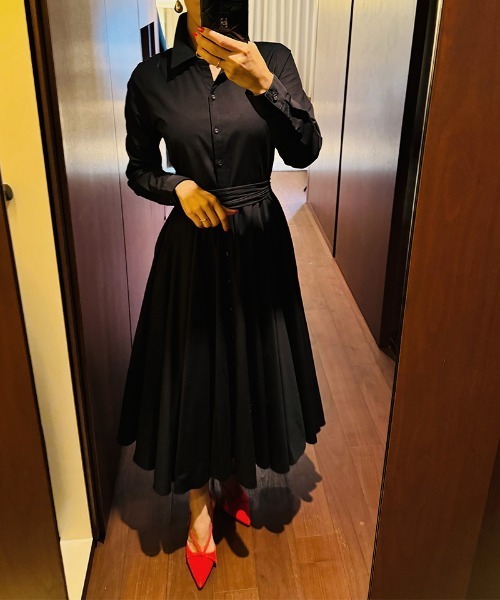 JENNオードリールックエアリーワンピース ブラック M オードリールックエアリーワンピース｜JENNE(ジェンヌ)公式通販：パリ