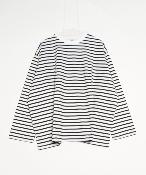 HARVESTY tシャツ / ハーベスティ BORDER L/S JUMBO T ボーダー