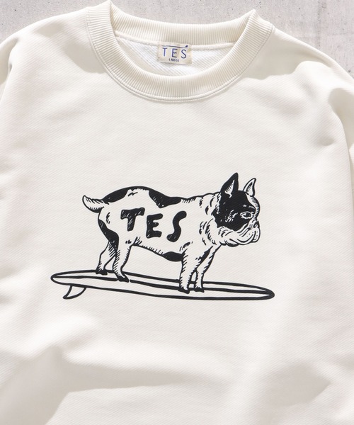 COMFORTABLE REASON trip wire トレーナー【L】 最高 COMFORTABLE REASON trip wire トレーナー【L】 トップス
