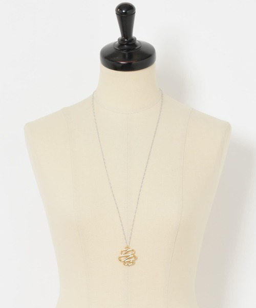 ネックレス decor「デコール」　バイカラーネックレス 火星 decor デコール 　バイカラーネックレス URBAN