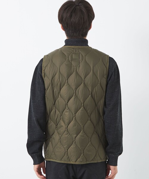 TAION（タイオン） ダウンベスト ベスト 「TAION」ミリタリー Vネック