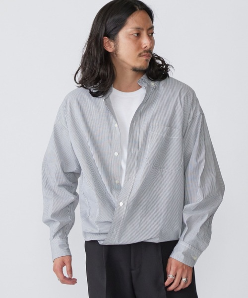 SHIPS.me シャツ 「ZOZO限定」SHIPS.me: カシュクールシャツ メンズ