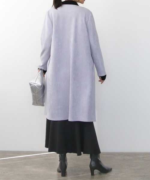TITE IN THE STORE（ティテインザストア） ノーカラースエードコート