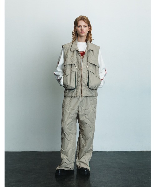 F/CE.（エフシーイー） オーバーオール サロペット F/CE. QUILT-LIKE