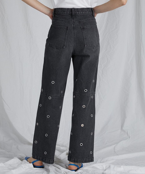 デニム・ジーパン JEMUT RIPLEY WIDE BALLOON DENIM PANTS MR181 JEMUT】22SS☆ Freed Wide Balloon Denim Pants (Jemut/デニム