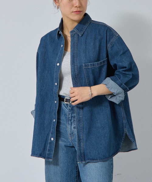 わりん　クロエ　ブラウス　シャツ　デニム わりん クロエ ブラウス シャツ デニム わりん クロエ ブラウス シャツ