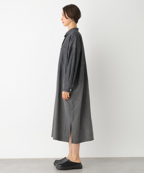 LEPSIM｜デニムロングシャツワンピース | Rakuten Fashion(楽天