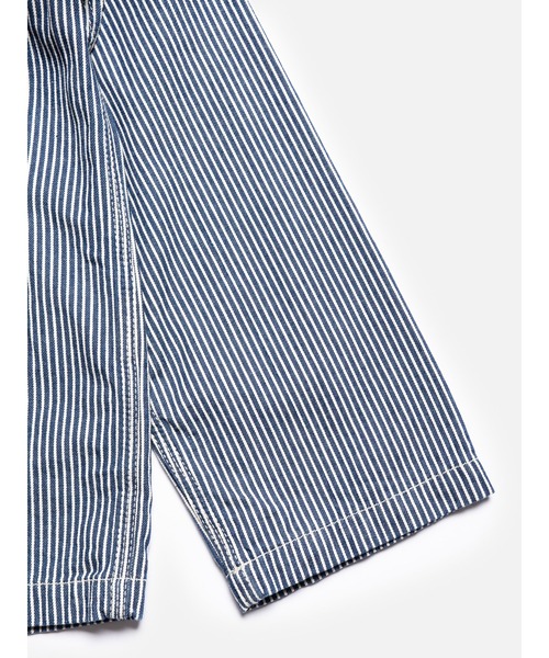 デニムジャケット gジャン Eva Hickory Striped Jacket ワーカージャケット レディースの画像