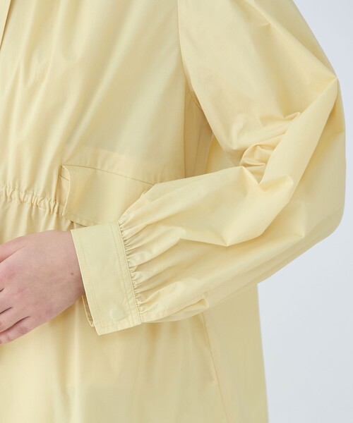 Ballsey　ライトタフタ フーデッドショートコート　ベージュ　36 美品 Ballsey ライトタフタ フーデットショートコート | JEANSHOUSE
