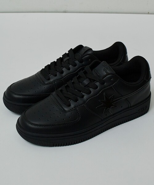 シューズ starwalk スニーカー STARWALK スターウォーク の STARWALK スターウォーク SNEAKERBLACK 3 0 スニーカー ワンポイント ブラック シューズ 靴 スニーカー