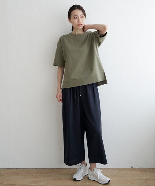 tシャツ ミニ裏毛　6分袖TEE レディース ミニ裏毛 6分袖TEE | NOMBRE IMPAIR