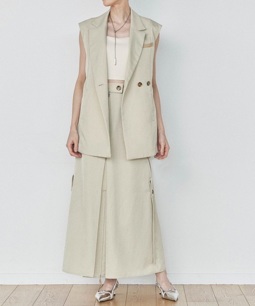 PUBLIC TOKYO（パブリックトウキョウ） スカート 「完売間近」ダブル