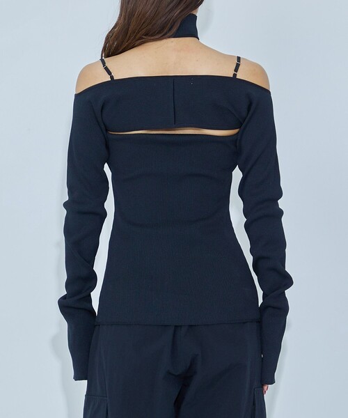 MUKASA / switching sheer tops