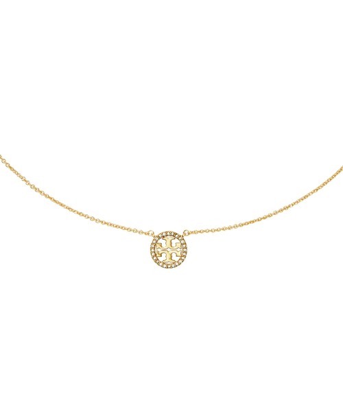 TORYBURCH ミラーパヴェペンダント ネックレス ミラー パヴェ ペンダント ネックレス（ネックレス）｜TORY
