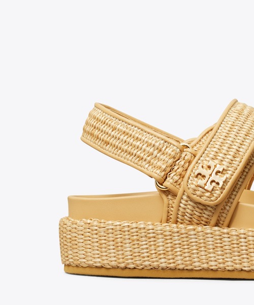 【美品】TORY BURCH サンダル TORY BURCH サンダル キラ スポーツサンダル レディース