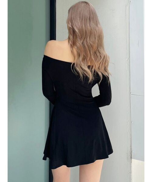 GYDA ジェイダ GGスライダーオフショルロングワンピース 即納 ジェイダ