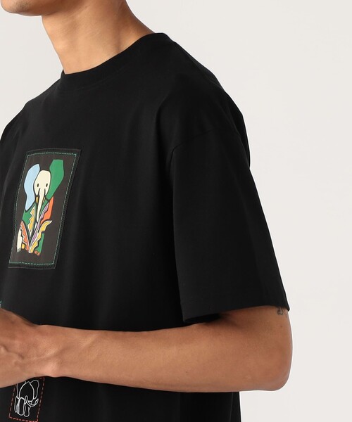 CABaN tシャツ ドライスビンコットン ELEPHANTマーチエンブロイ