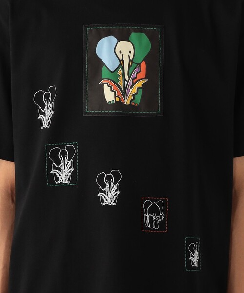CABaN（キャバン） tシャツ ドライスビンコットン ELEPHANTマーチエン
