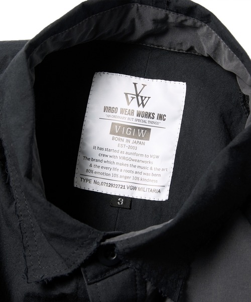 VIRGO ワークシャツ 2025 秋冬 先行予約 10月～11月入荷予定 VIRGOwearworks
