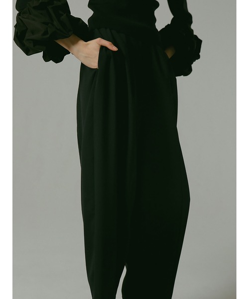 パンツ her praha HER. パンツ T／W ポプリンボリュームパンツ レディース