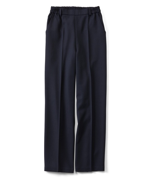 未使用】1PIU1UGUALE3 リブテーパードスラックスパンツ サイズ7