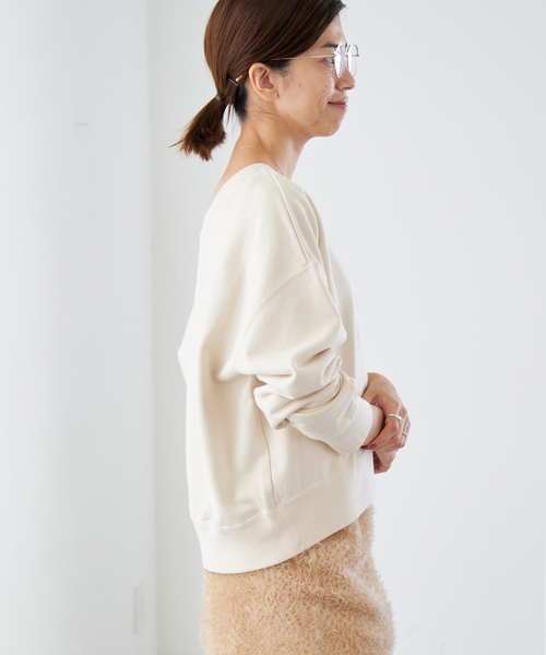 IENA（イエナ） トレーナー スウェット ピグメントスウェットプル