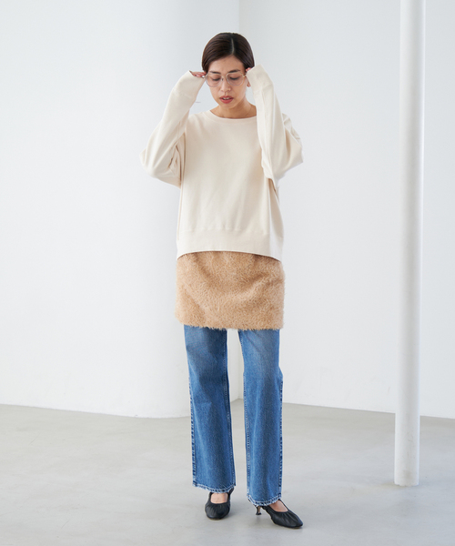 IENA トレーナー スウェット ピグメントスウェットプルオーバー