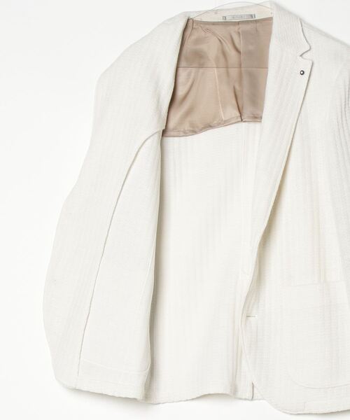 ジャケット テーラードジャケット THE FIRST CLASS   VIADEL JERSEY ニットジャケット メンズの画像