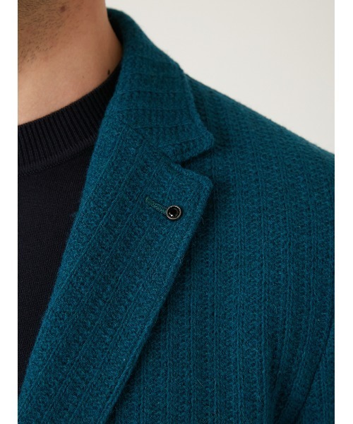 ジャケット テーラードジャケット THE FIRST CLASS   VIADEL JERSEY ニットジャケット メンズの画像