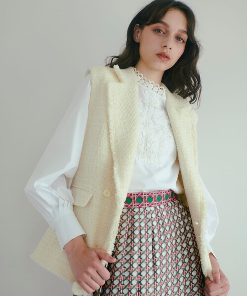 LOULOU WILLOUGHBY ベスト ジレ 「LOULOU WILLOUGHBY」ジオリカ