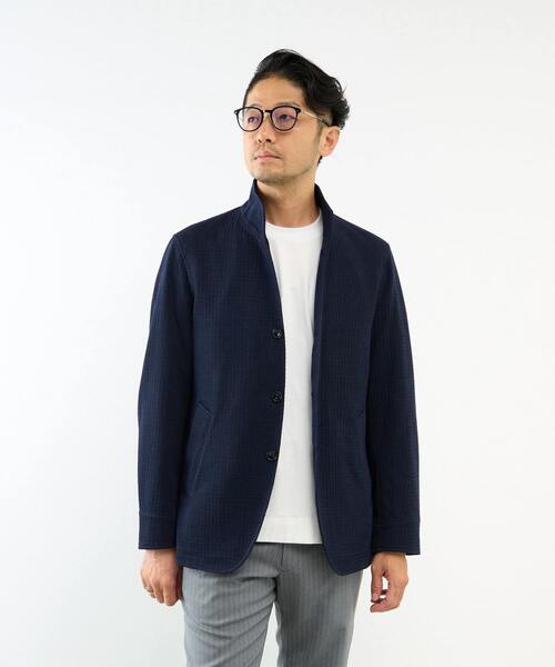 MEN'S MELROSE ジャケット テーラードジャケット ブリスターチドリ