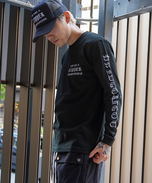 【国内買付】READYMADE DESTRUCTION L/S T-SHIRT ロンT ロゴ LS T DESTRUCTION | READYMADE(レディメイド) / トップス