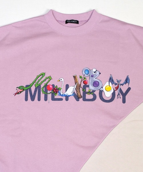 MILKBOY ケアベアコラボ トレーナー スウェット MILKBOY（ミルクボーイ） トレーナー スウェット DJ BEAR スウェット