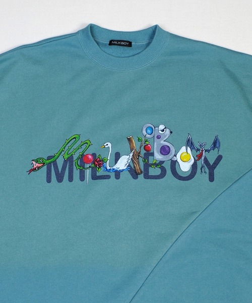 MILKBOY ドーナツスウェット MILKBOY（ミルクボーイ） トレーナー スウェット DJ BEAR スウェット