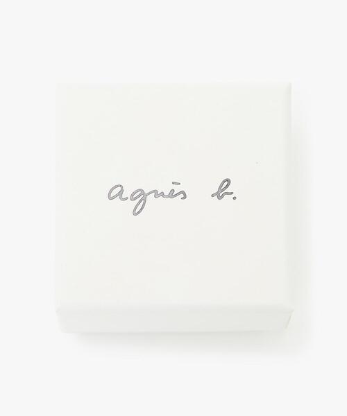 【agnes b】レディース シンプルロゴリング◇台湾発送/送料込 agnes b】レディース シンプルロゴリング◇台湾発送/送料込