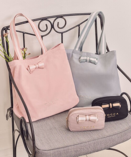 TOCCA トッカ ボディバッグ ポーチ ショルダー 撥水　リボン　人気 TOCCA】RIBBON KNOT BODY BAG ボディバッグ (TOCCA/ショルダーバッグ
