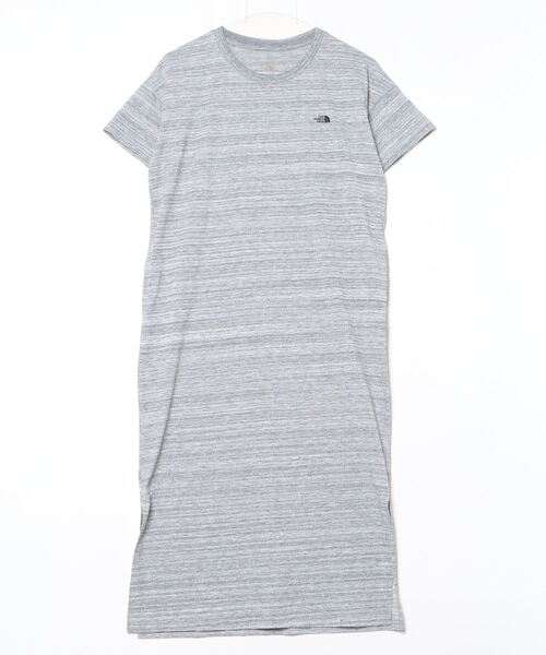 THE NORTH FACE 半袖ワンピース Lサイズ グレー THE NORTH FACE 「THE FACE」 半袖ワンピース L グレー