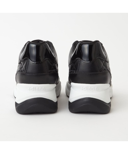 ダイアナ　ブラック キルティング スニーカー22.5 diana｜キルティングスニーカー | Rakuten Fashion(楽天