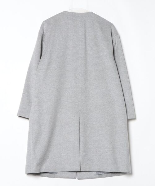 UNTITLED（アンタイトル） ノーカラーコート 2 グレー レディース