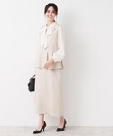 ワンピース 「入卒/セレモニー/洗える」ペプラ...の詳細画像3