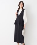 ワンピース 「入卒/セレモニー/洗える」ペプラ...の詳細画像5