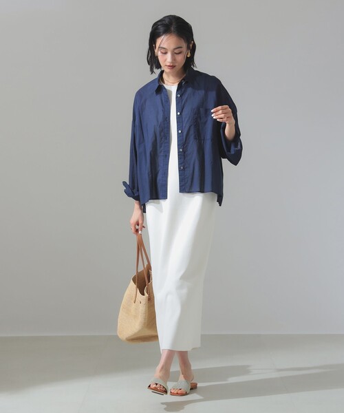 Demi-Luxe BEAMS（デミルクス ビームス） ブラウス シャツ KHADI