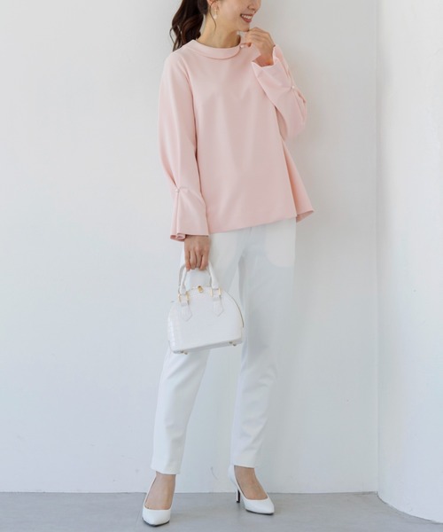 tシャツ 「SONO/ソーノ」「Magical Stretch」フラワーカラーＡラインフレアプルオーバ レディース Sono tシャツ 「SONO/ソーノ」「Magical Stretch」フラワー