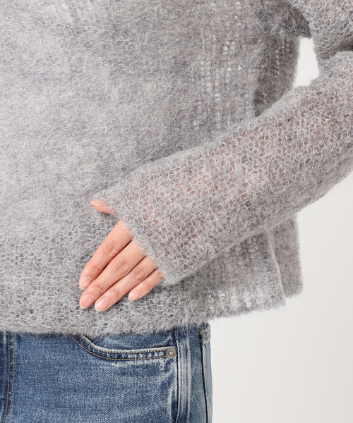Plage HENLEY ALPACA mix プルオーバー plage（プラージュ）の「《追加》HENLEY ALPACA mix プル