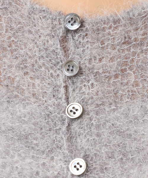Plage HENLEY ALPACA mix プルオーバー plage ニット セーター 「追加」HENLEY ALPACA mix プルオーバー