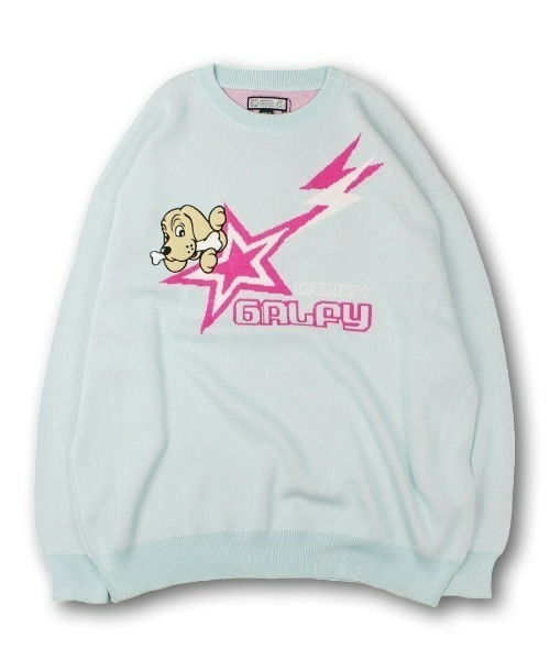 GALFY セーター ニット 「GALFY」星のガルフィーニット メンズ